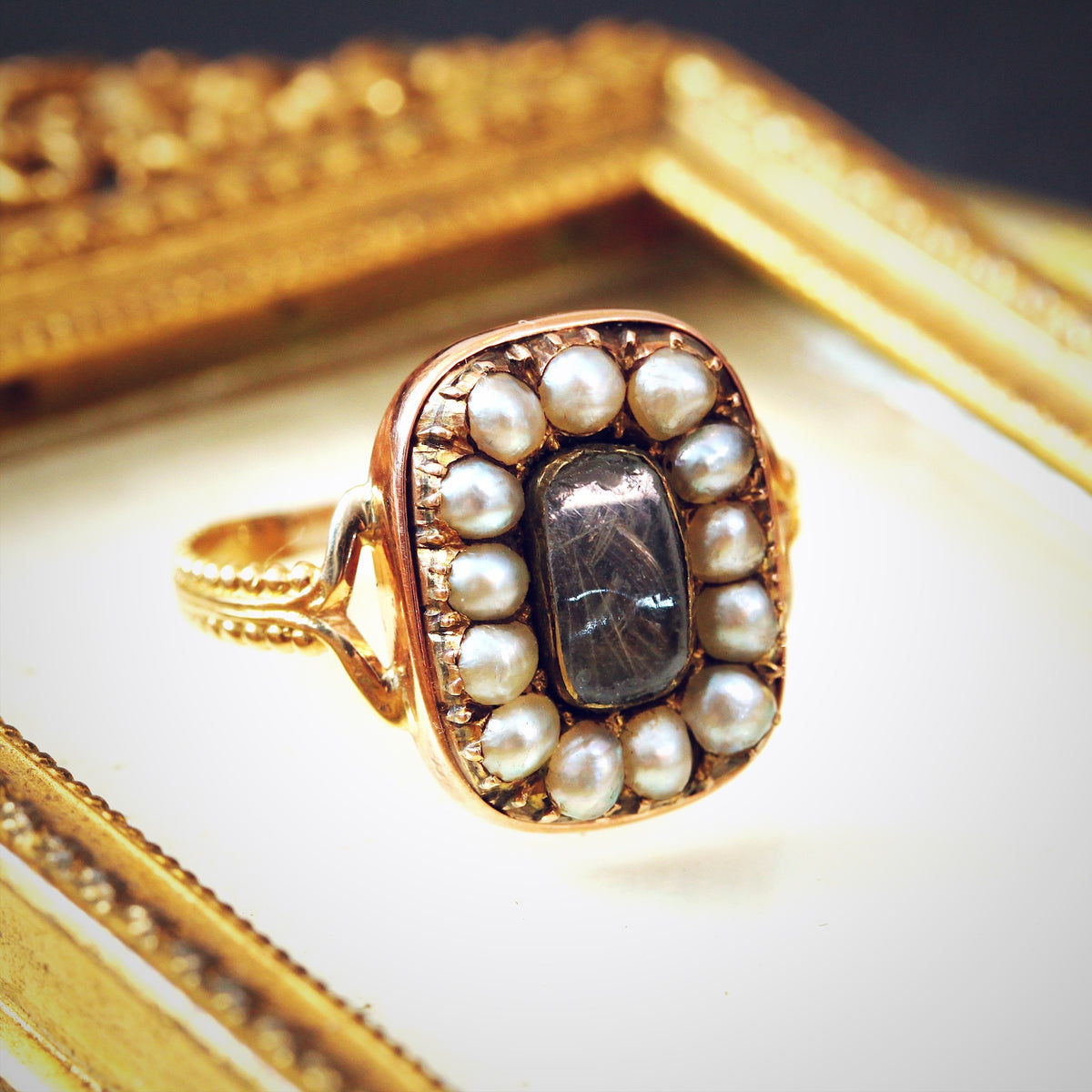Date 1805 William Benford Mourning Ring