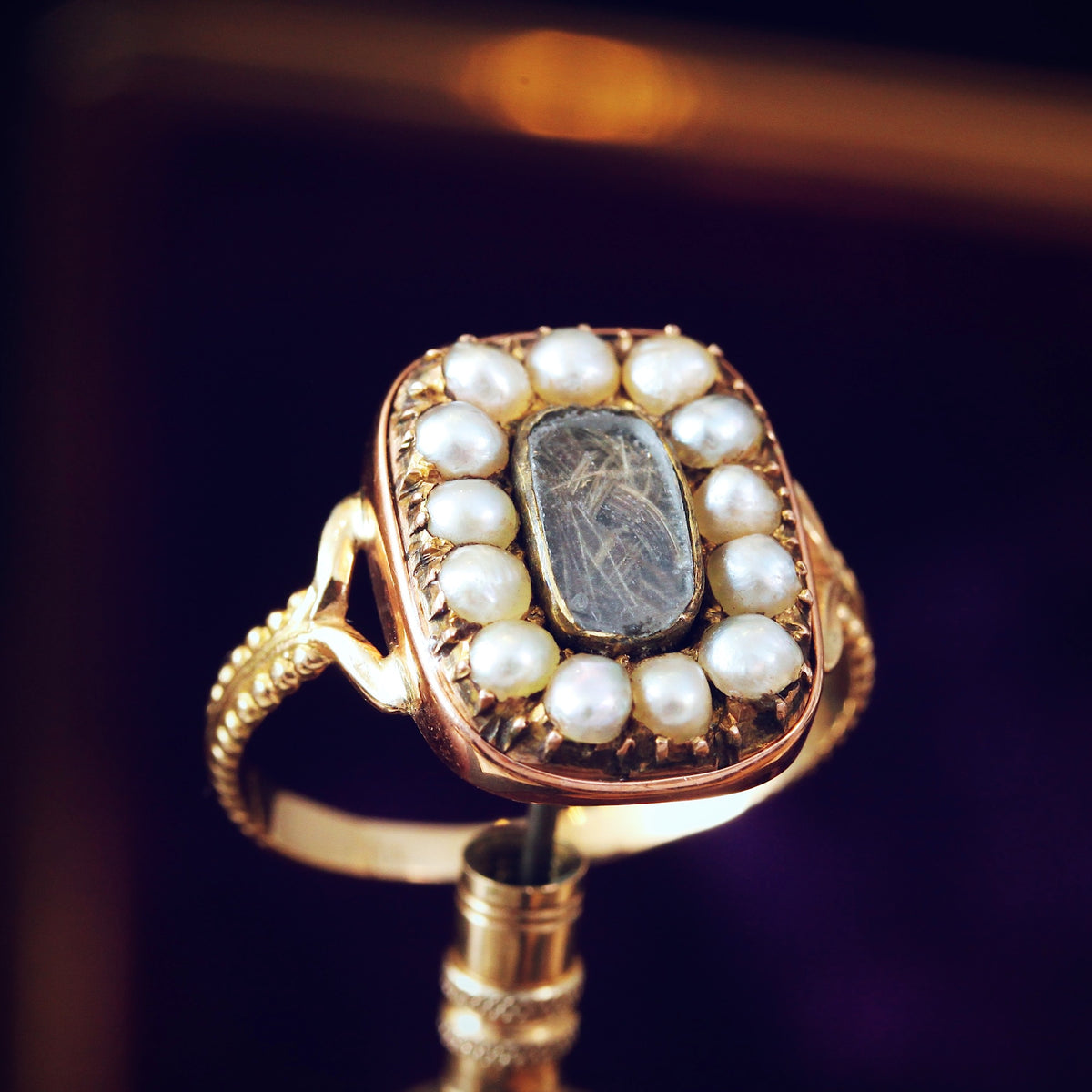 Date 1805 William Benford Mourning Ring