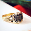 Tiniest Love for 'E. Kent' Mourning Ring