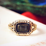 Tiniest Love for 'E. Kent' Mourning Ring