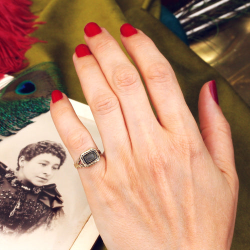 Tiniest Love for E. Kent Mourning Ring