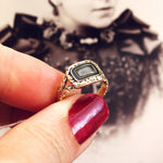 Tiniest Love for E. Kent Mourning Ring