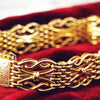 Especially Nice 9ct Gold Edwardian Gate Bracelet