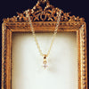 18ct Gold Diamond Solitaire Pendant with Gold Chain