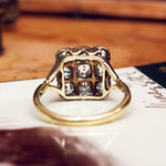 StarStruck!!! Vintage Hand Cut Diamond Cluster Ring