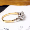 Much Desired Vintage Trilogy Diamond Engagement Ring