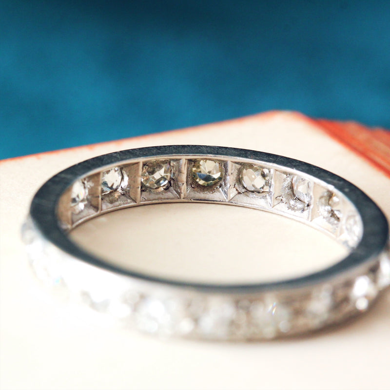 Full Diamond Eternity Ring