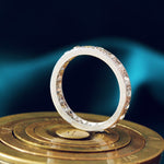 Vintage Glitter! Full Diamond Eternity Ring