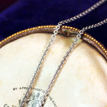 Divine Deco Styled Vintage Jadeite & Diamond Pendant