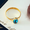 Adorable Date 1887 Turquoise Ring