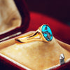 Date 1887 22ct Gold and Turquoise Ring