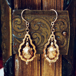 Victorian Gold Cased Drop Earrings