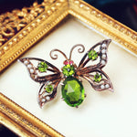Victorian Butterfly Pin Brooch