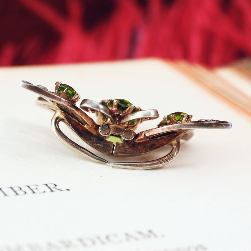 Cute! Victorian Butterfly Pin Brooch