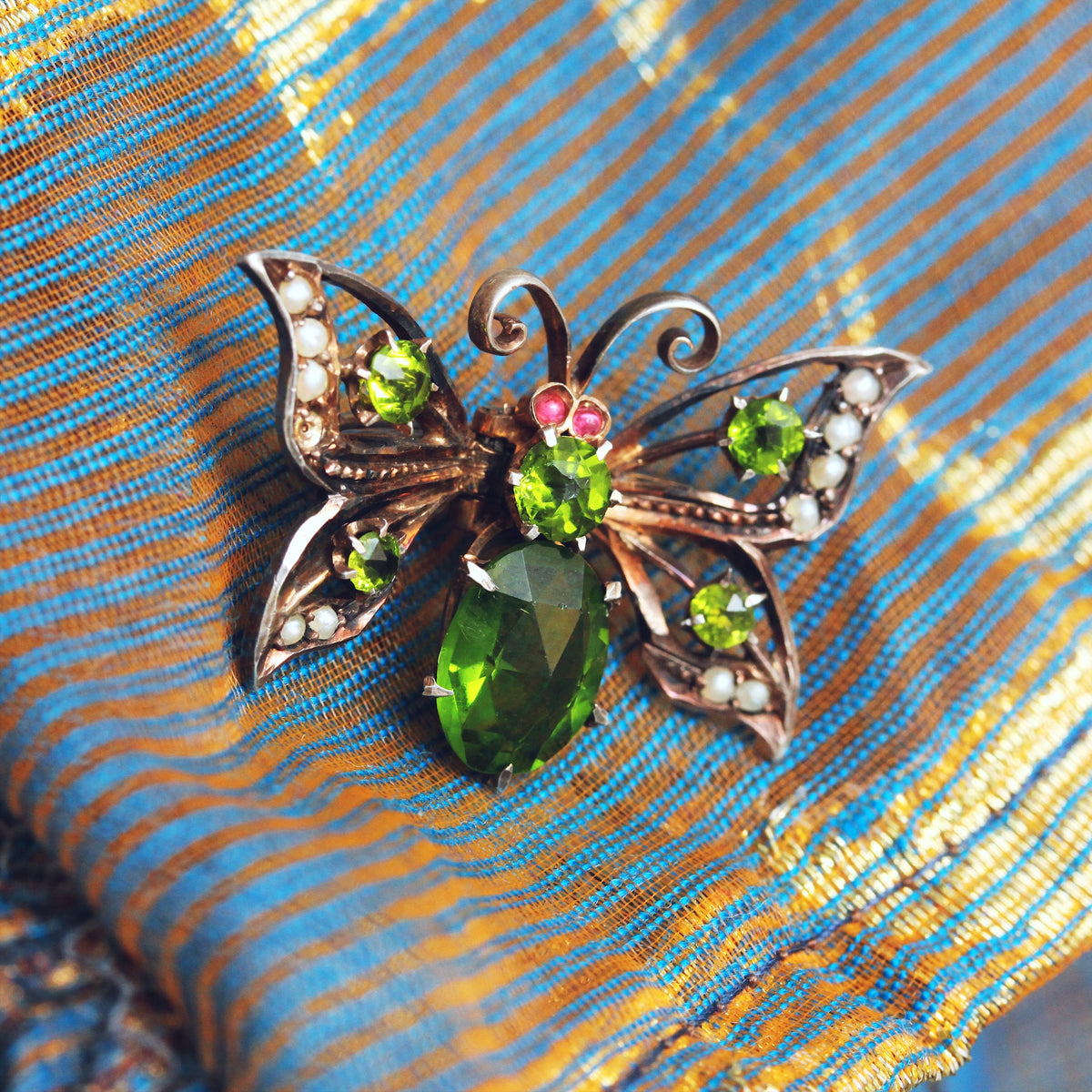 Victorian Butterfly Pin Brooch
