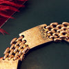 Vintage 9ct Gold Gate Bracelet
