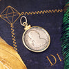 Antique Mounted Spanish One Reales Silver Coin Pendant