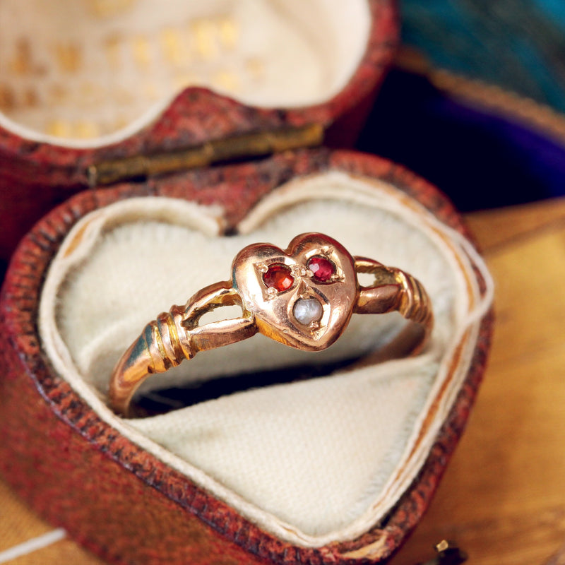 Enchanting Date 1896 Sweetheart Ring