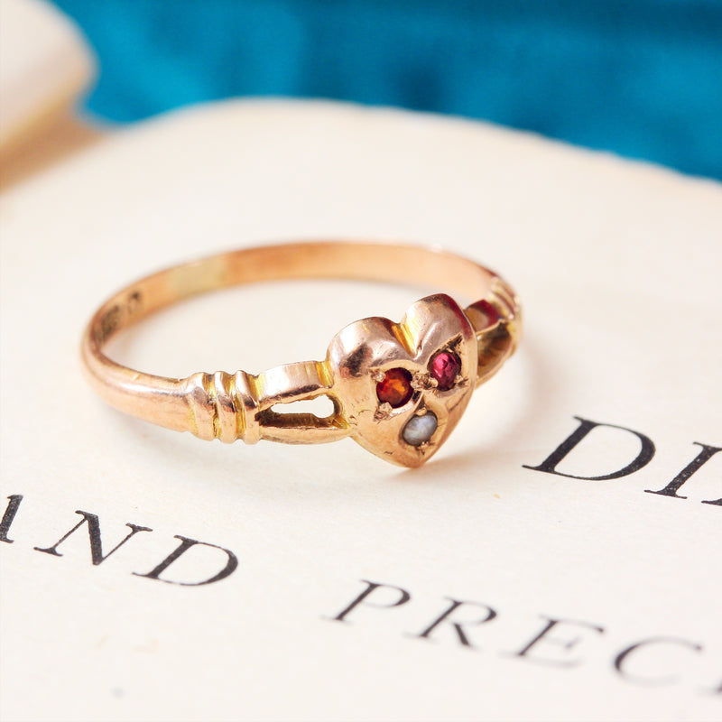 Enchanting Date 1896 Sweetheart Ring