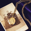 Antique Victorian Locket & Chain