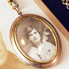 Antique Victorian Locket & Chain