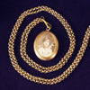 Antique Victorian Locket & Chain