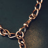 Date 1910 9ct Rose Gold Watch Chain Bracelet