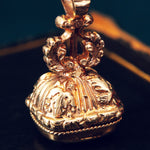 Date 1994 Georgian Revivalist Bloodstone Fob