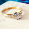 Perfectly Lovely Vintage Diamond Engagement Ring