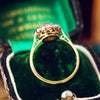 Prettiest LOVE Vintage Diamond Cluster Ring