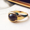 9ct Gold Cat's Eye Sillimanite Dress Ring