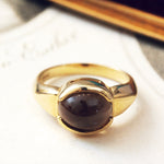 9ct Gold Cat's Eye Sillimanite Dress Ring