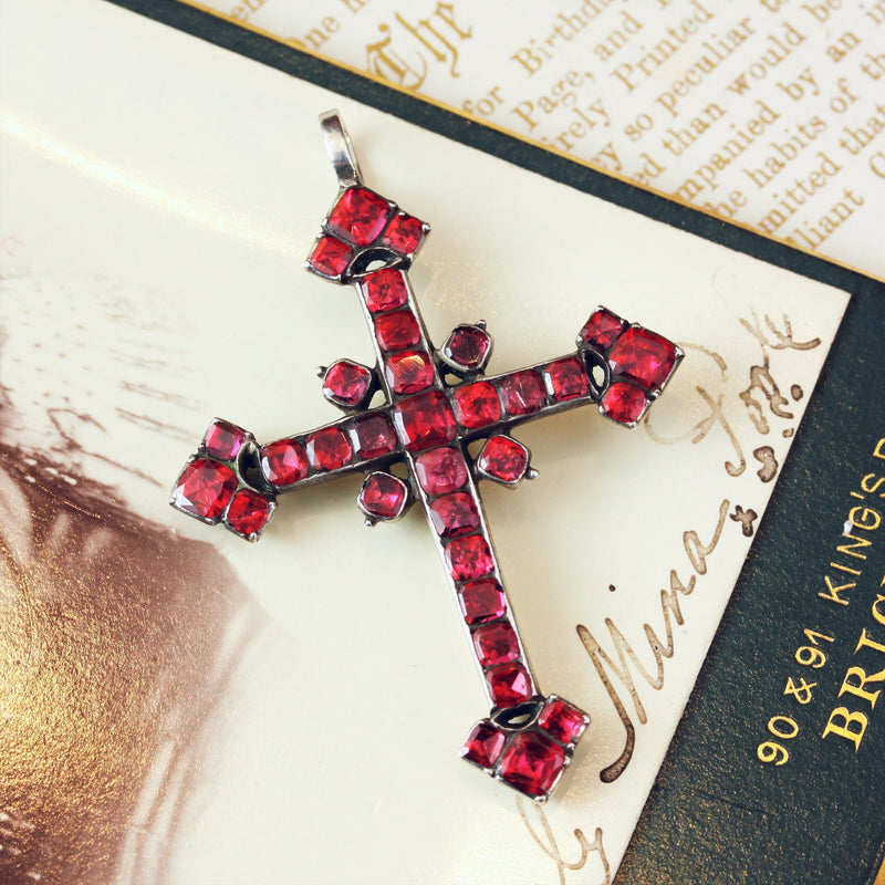 Spanish catholic sales cross necklace