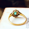Much Sought After 1920's Emerald & Diamond Ring