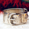 Antique Date 1886 Silver Bangle