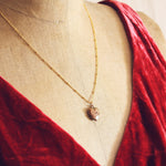 Vintage Date 1974 9ct Gold Heart Pendant