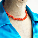 Finest Treasure! Hand Carved Antique Georgian Coral Necklace