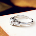 Vintage Art Deco Diamond Engagement Ring