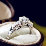 Vintage Art Deco Diamond Engagement Ring