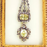 Antique Austro Hungarian Renaissance Style Paste Pendant