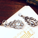 Antique Georgian Style 1950's Paste Earrings