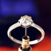 Vintage 1.22ct Old Cut Diamond Engagement Ring