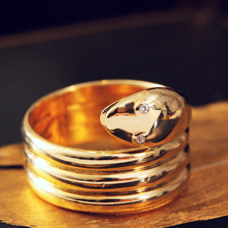 Isabella's snake ring – Geneine Honey Bespoke Jewellery
