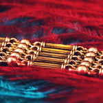 Finest Antique Edwardian 9ct Gold Gate Bracelet