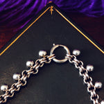 Antique Victorian Silver Collarette Chain