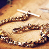 Antique Victorian Albertina Chain Bracelet
