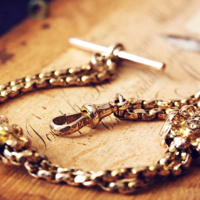 Antique Victorian Albertina Chain Bracelet