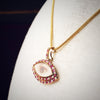 Antique Ruby & Diamond Lover's Eye Locket