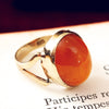 9ct Gold Carnelian Ring