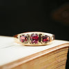 Antique Victorian Almandine Garnet Ring